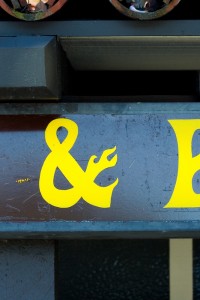 flaming ampersand