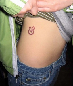 ampersand tattoo