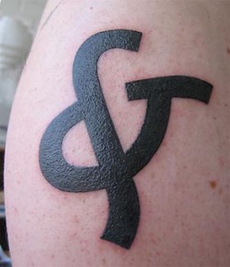 ampersand tat